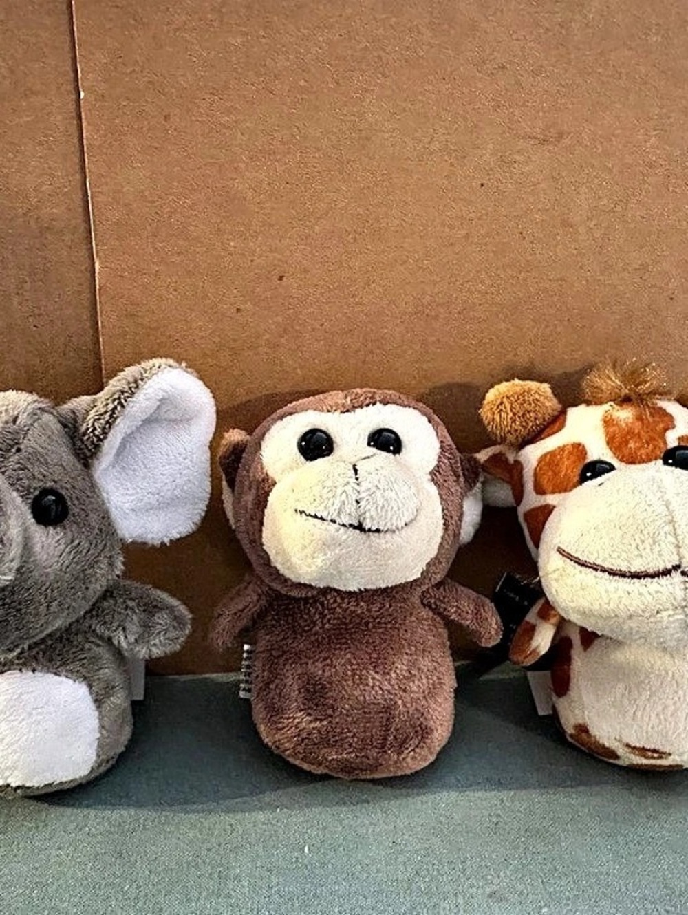 Aurora World Aurora Palm Pals Zoo Collection Plush Set (Elephant, Monkey